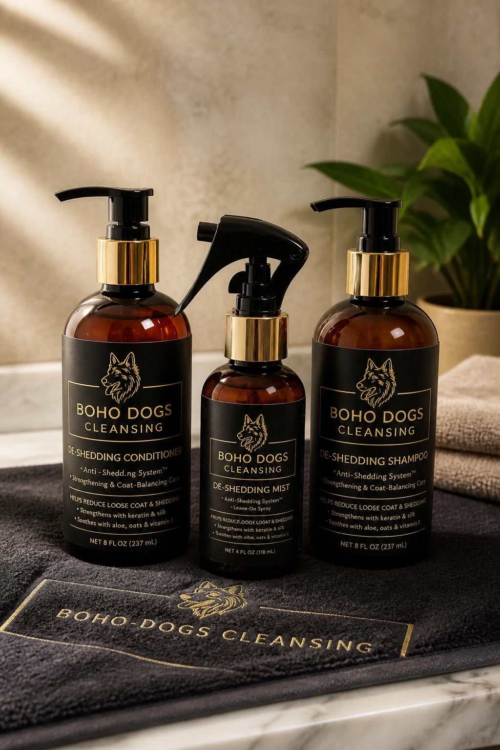 Boho Dogs Cleansing Dark Coat Exclusive System