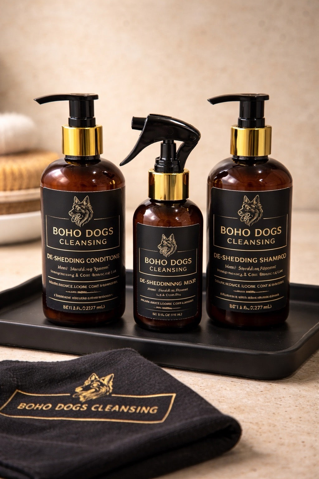Boho Dogs Cleansing De Shedding System