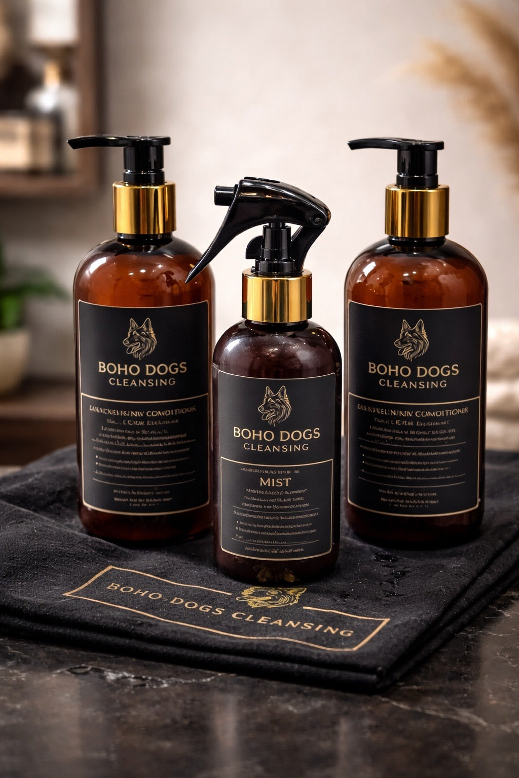 Boho Dogs Cleansing Dark Coat Exclusive System