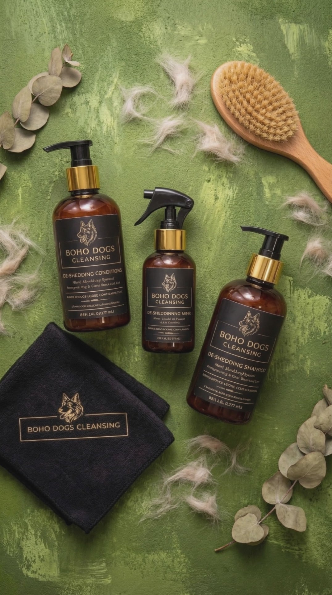 Boho Dogs Cleansing De Shedding System